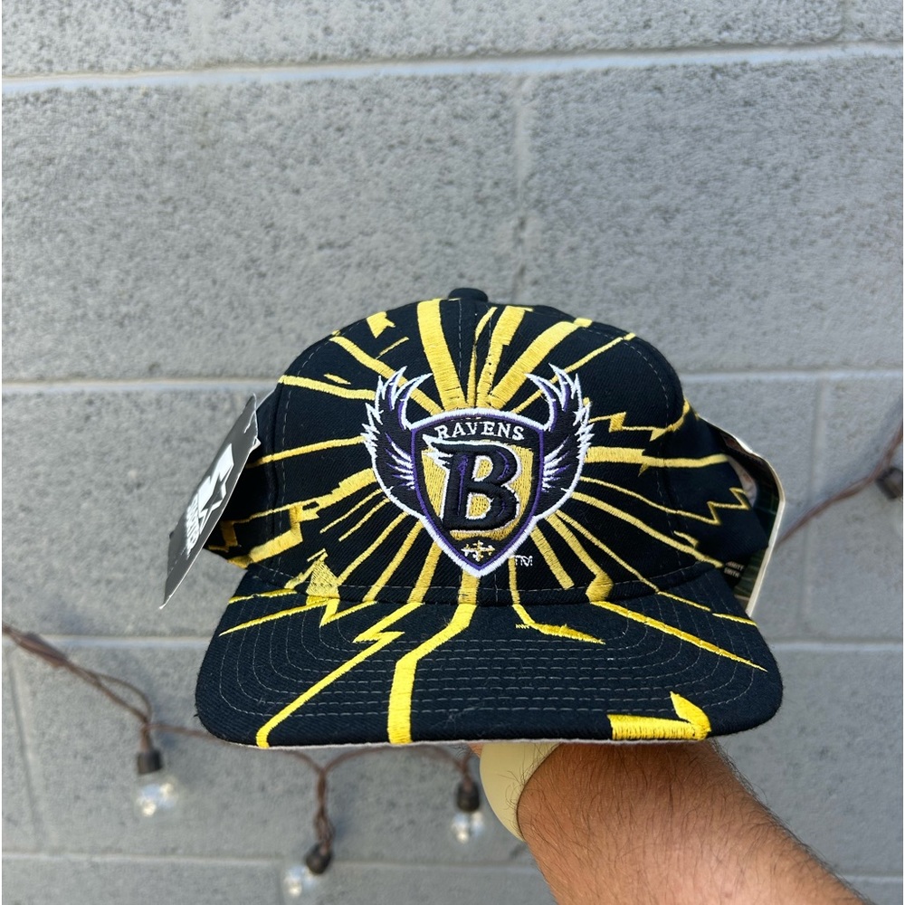 Rare Vintage 90s collision starter ravens nfl SnapBack
